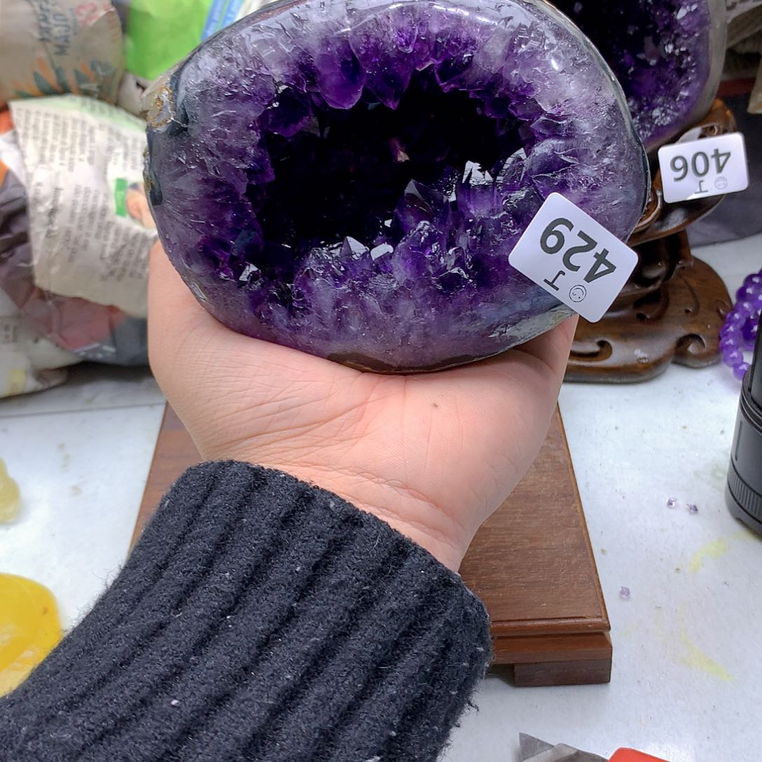 紫晶大型摆件（非配饰）未镶嵌