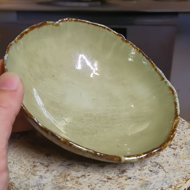 盘手工高温原矿窑变