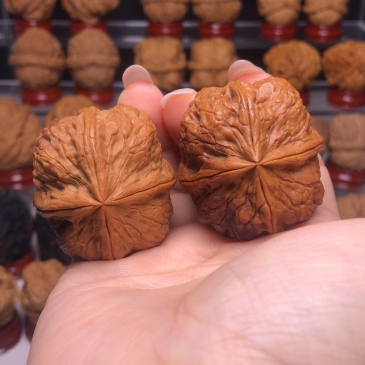 文玩核桃吊坠18南召铁印