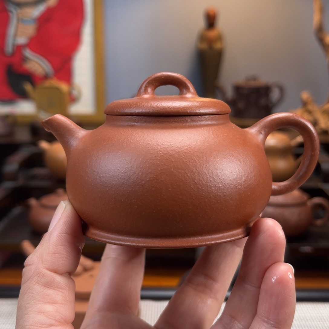 紫砂茶具半手工制作