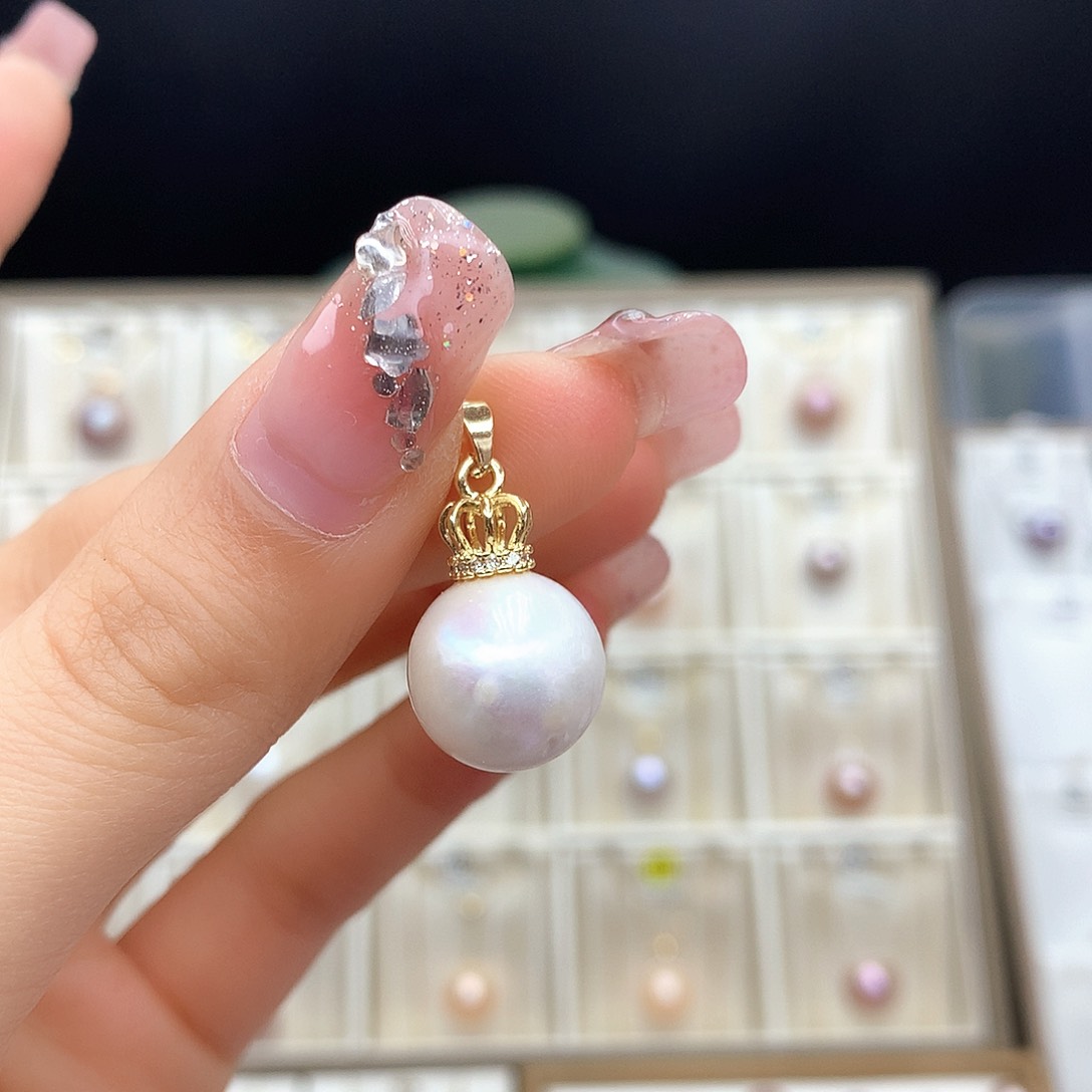 淡水珍珠颈饰合金