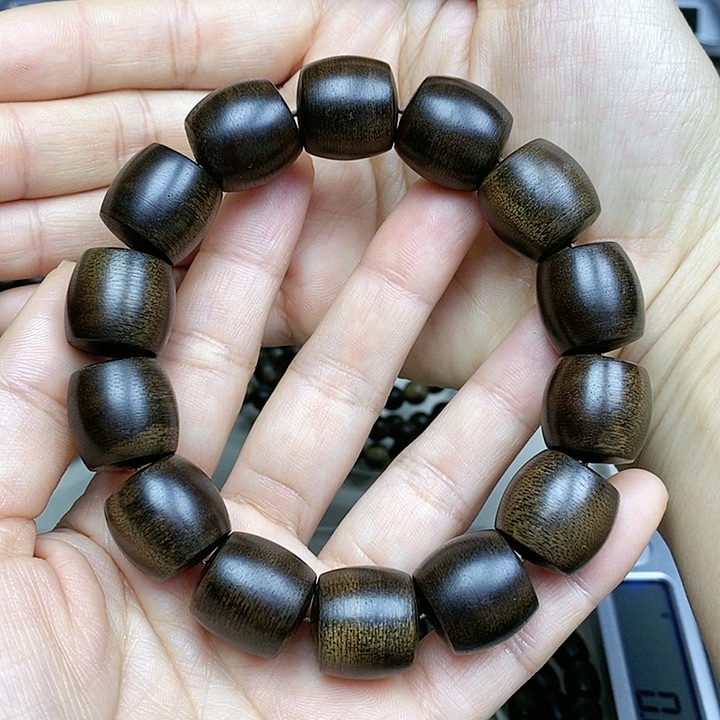 沉香手串非*哥越南芽庄白棋楠