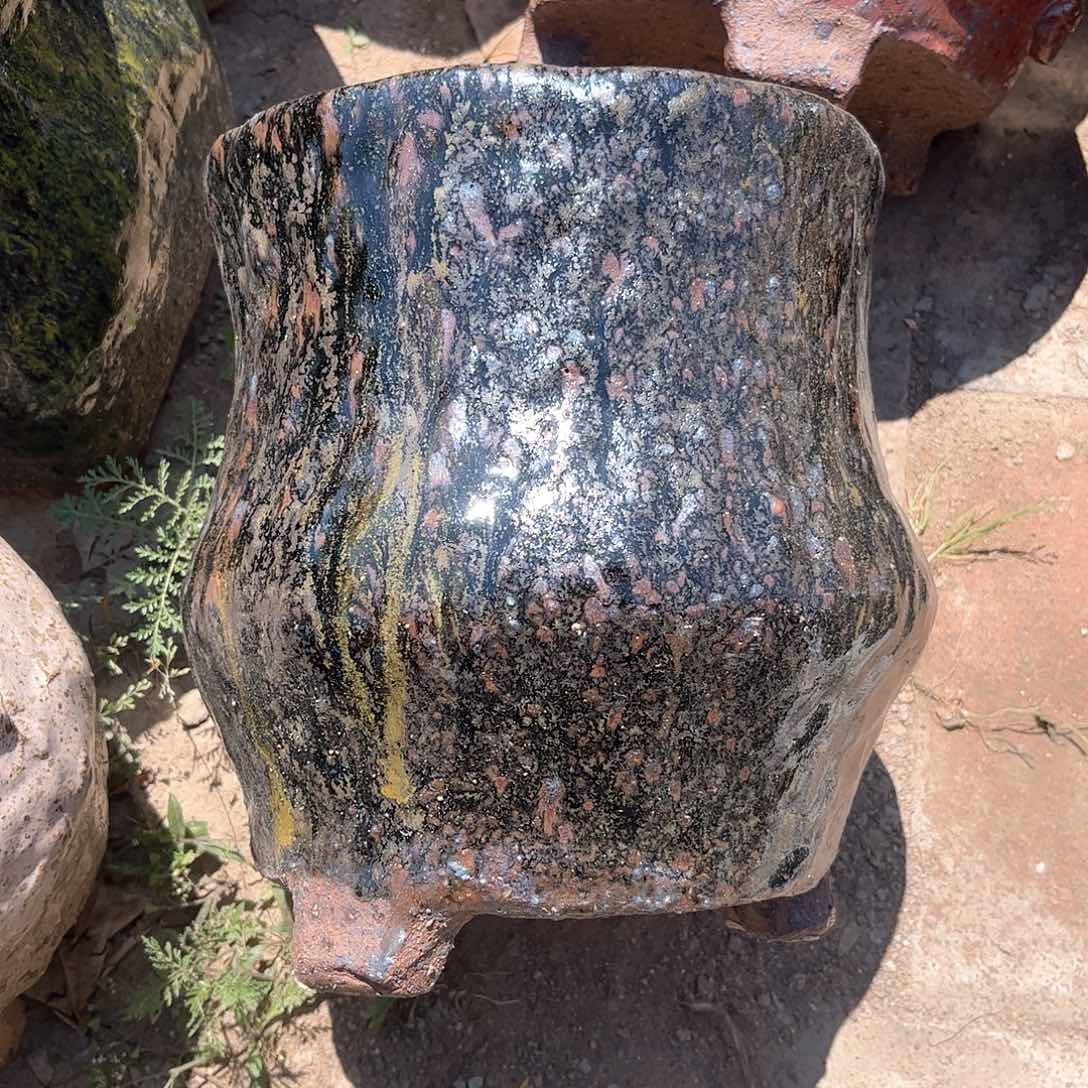 泥塑秋*古镇炻陶花盆