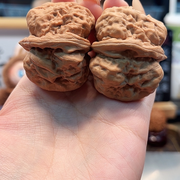 文玩核桃吊坠蛤蟆头