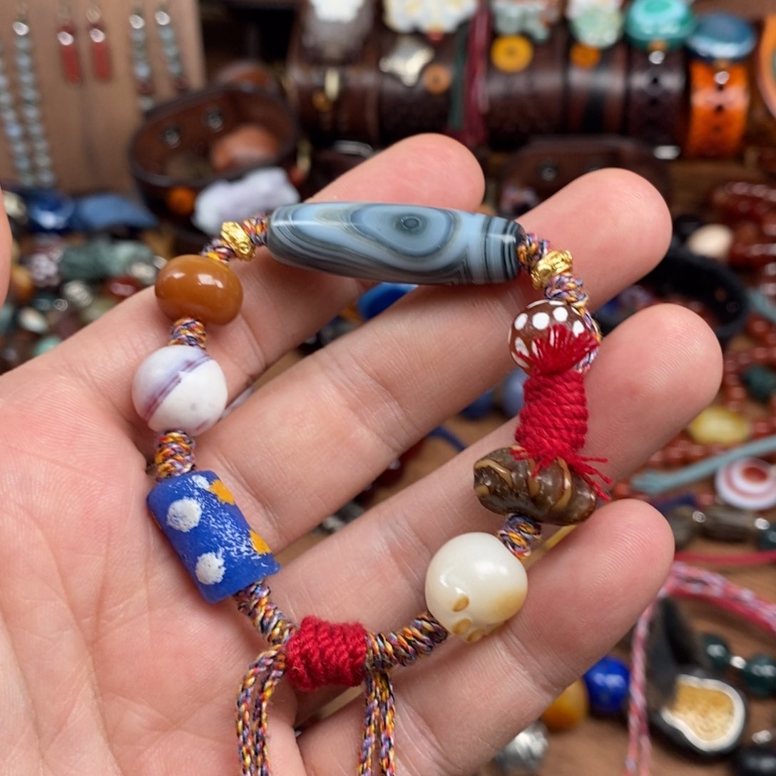 玛瑙/玉髓手链未镶嵌