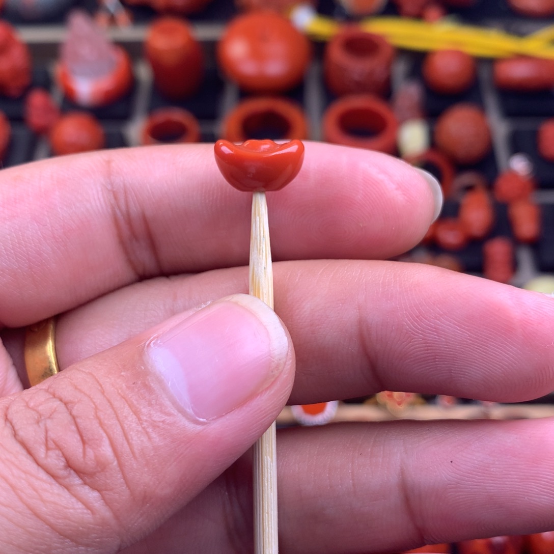 南红玛瑙未镶嵌元宝11+