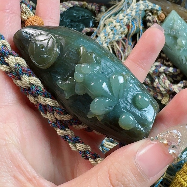 和田玉把件未镶嵌