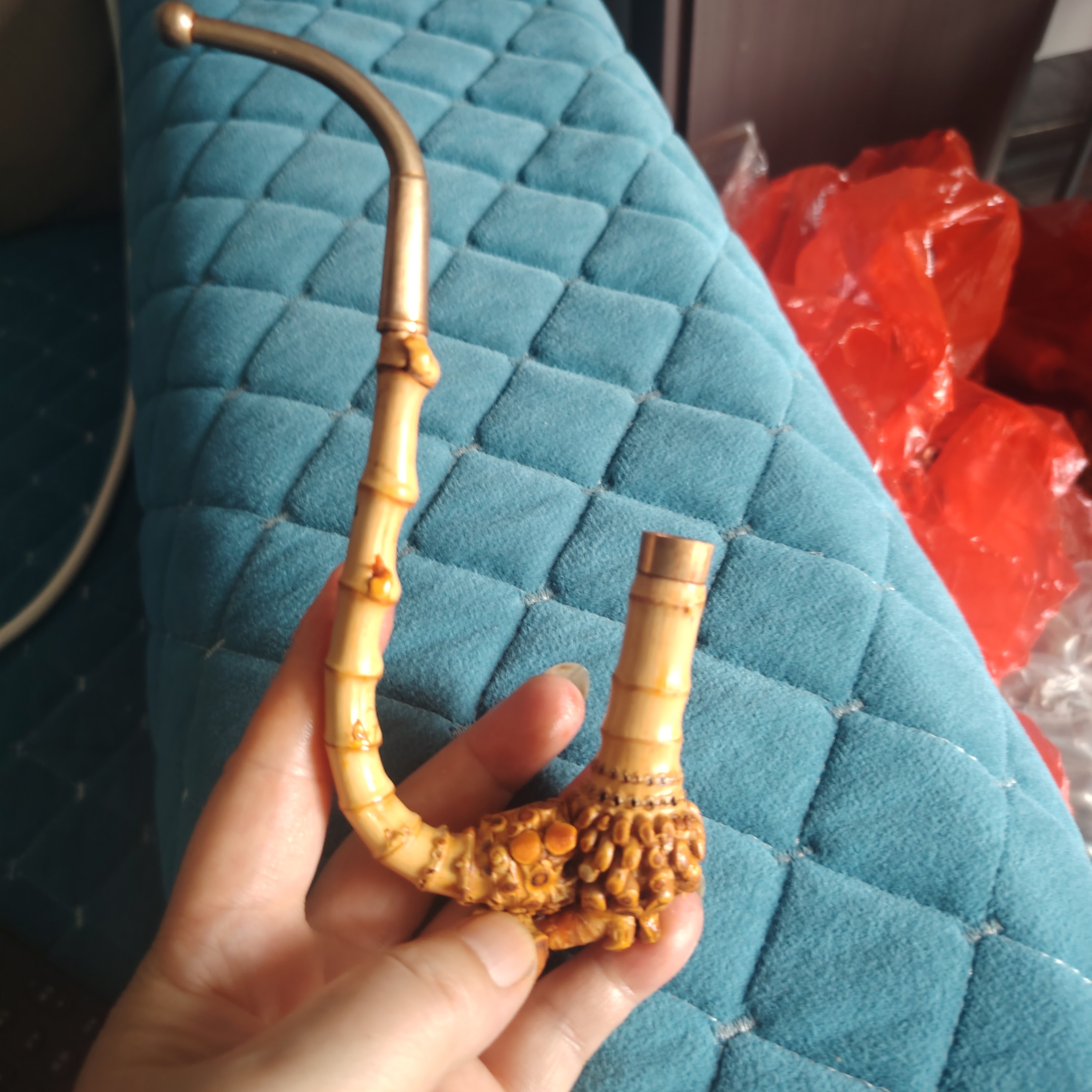 贵州原生态竹根手把件   图片只供参考以直播间实物为准 