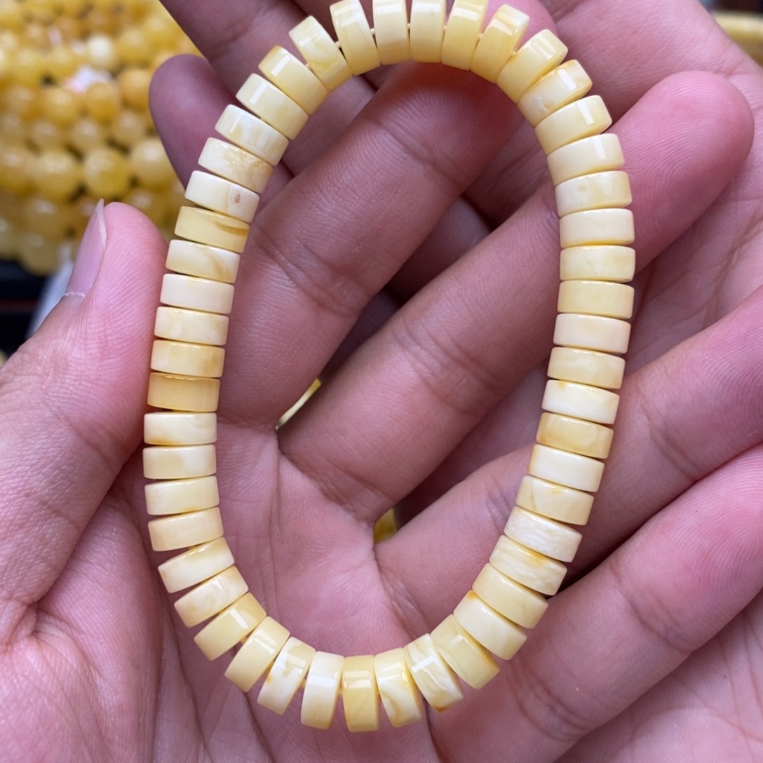 琥珀未镶嵌珠宝奇石8.5尺寸