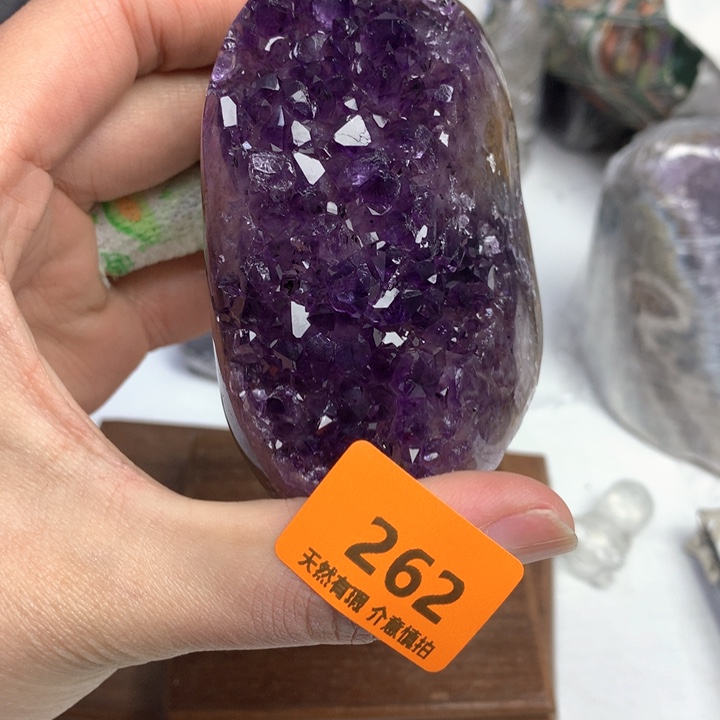 紫晶大型摆件（非配饰）未镶嵌