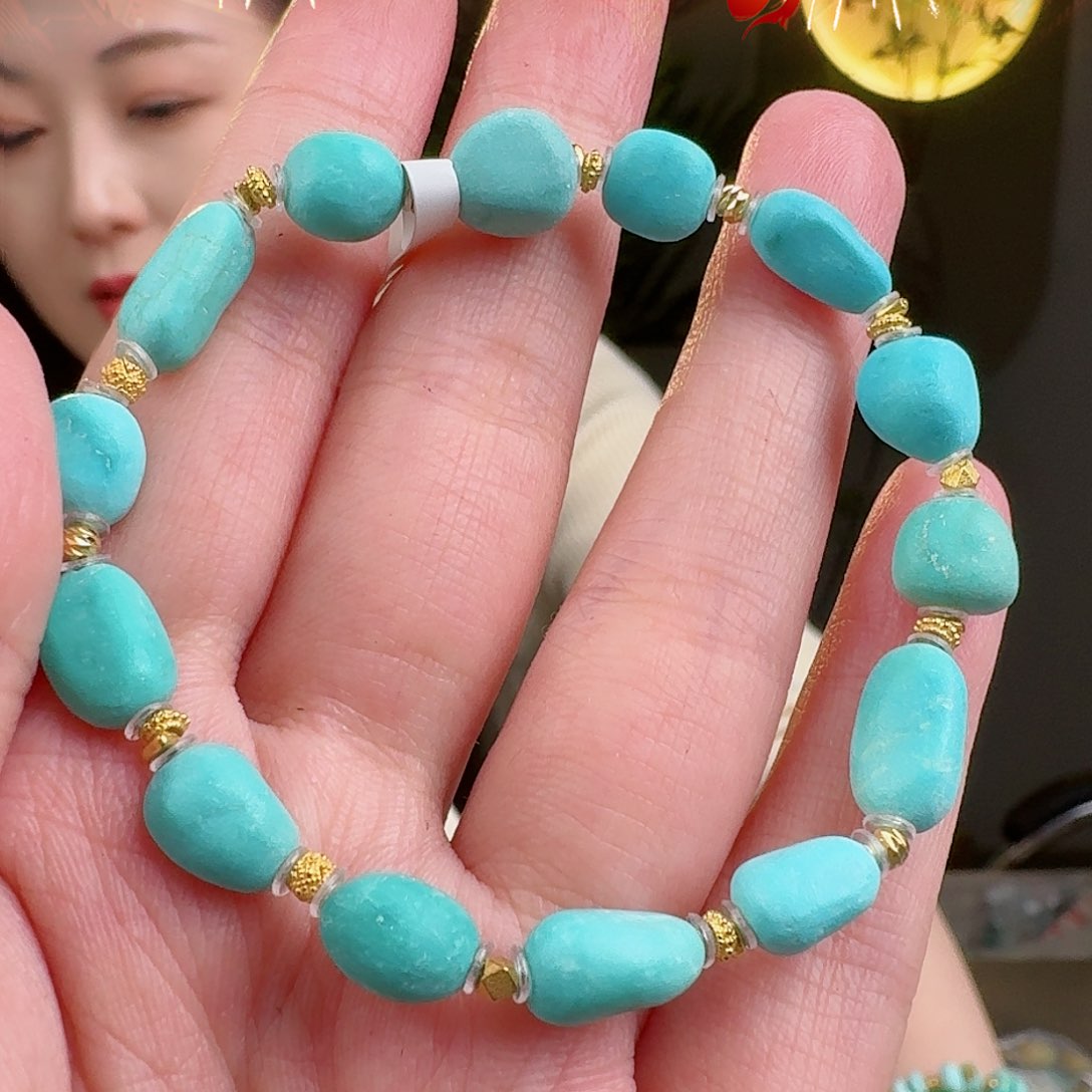 绿松石珠宝奇石未镶嵌