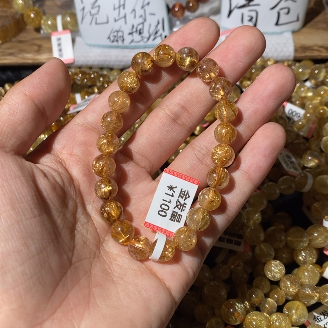 露***爱水晶未镶嵌手链是