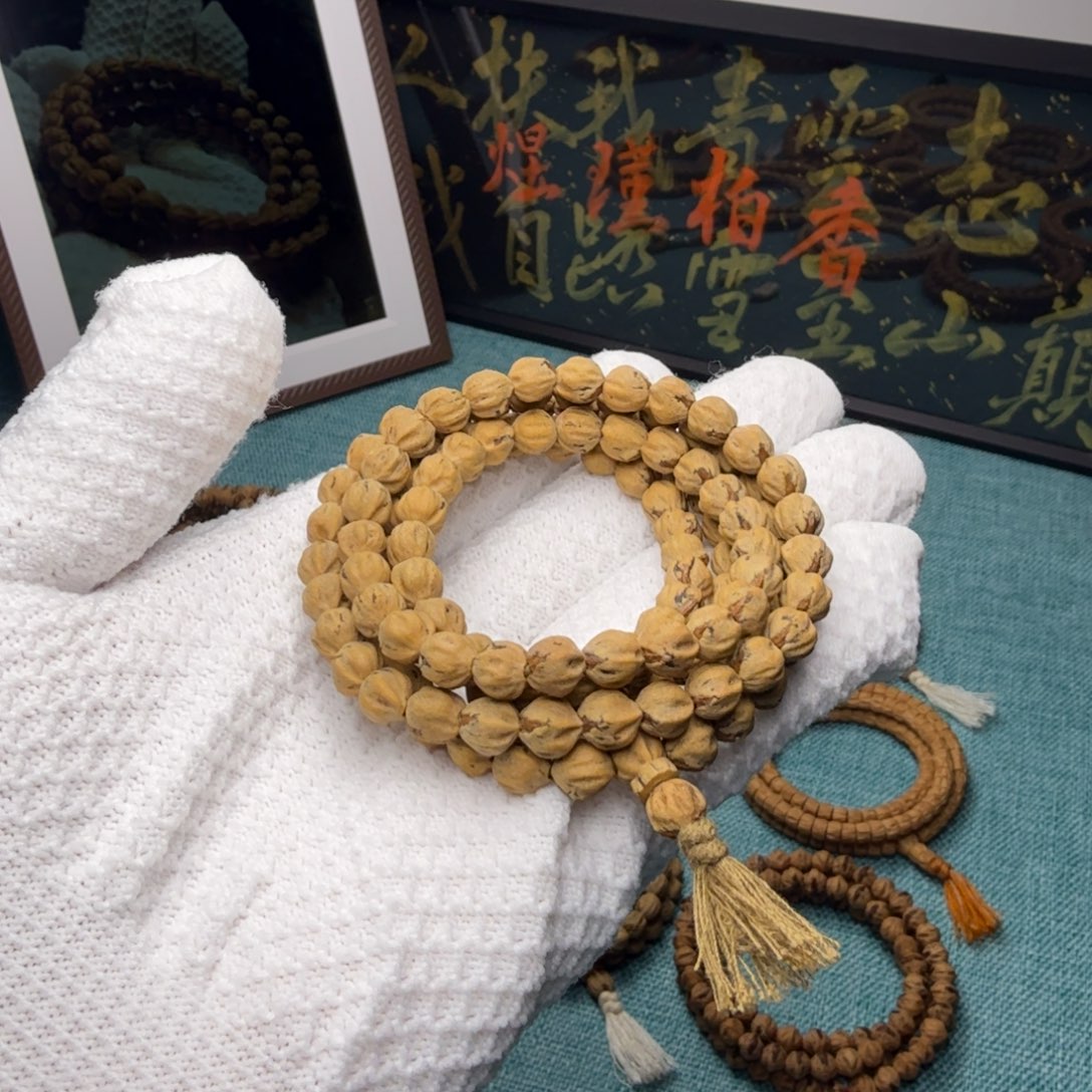 柏香籽/百香籽吊坠大尺寸红芽原桩