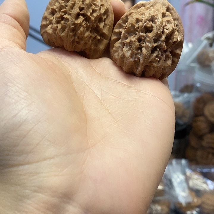 把件文玩核桃38靠山王小众蜡皮