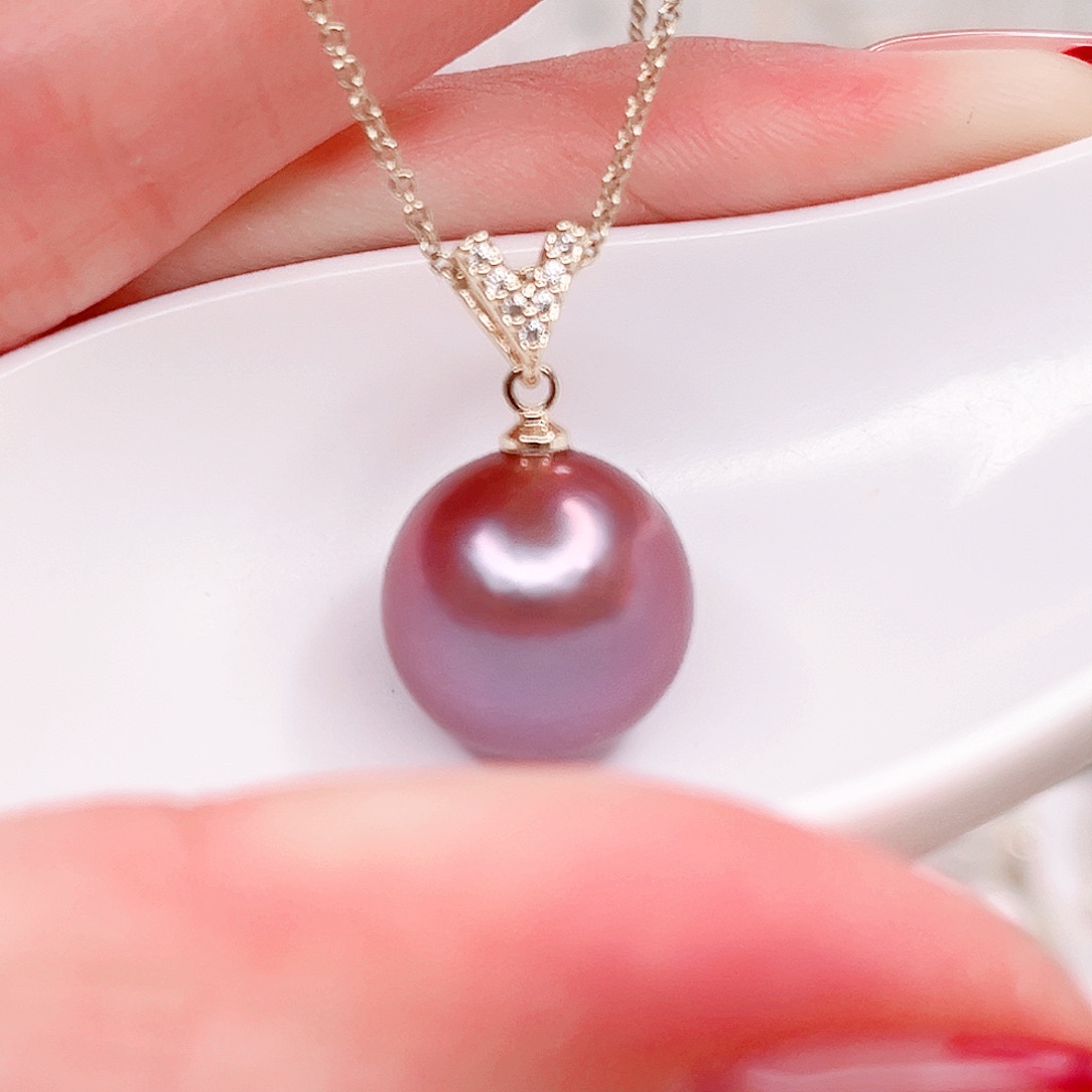 合金吊坠(赠链)淡水珍珠