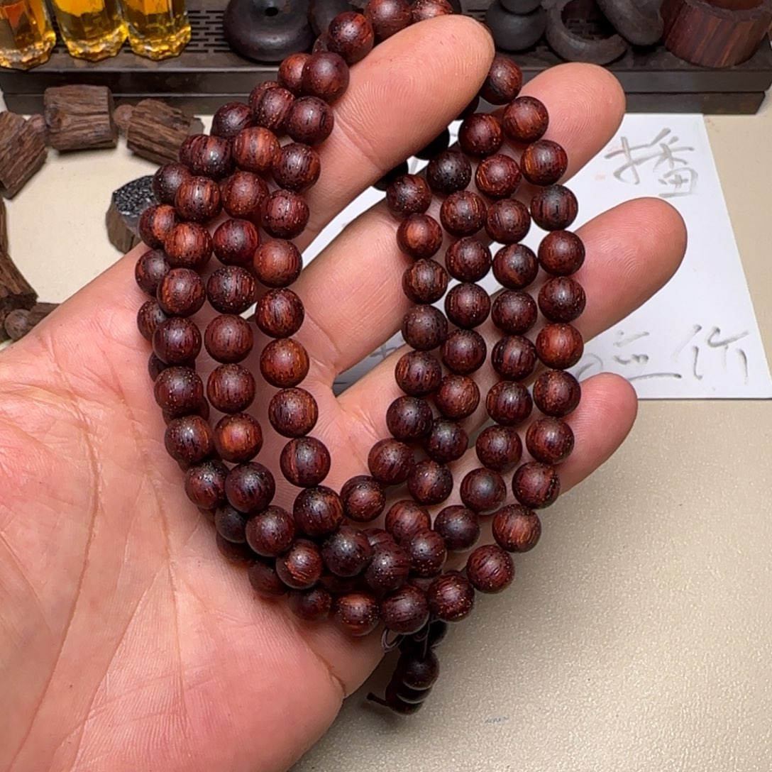 其他降真香降真香红油0.8*108圆珠