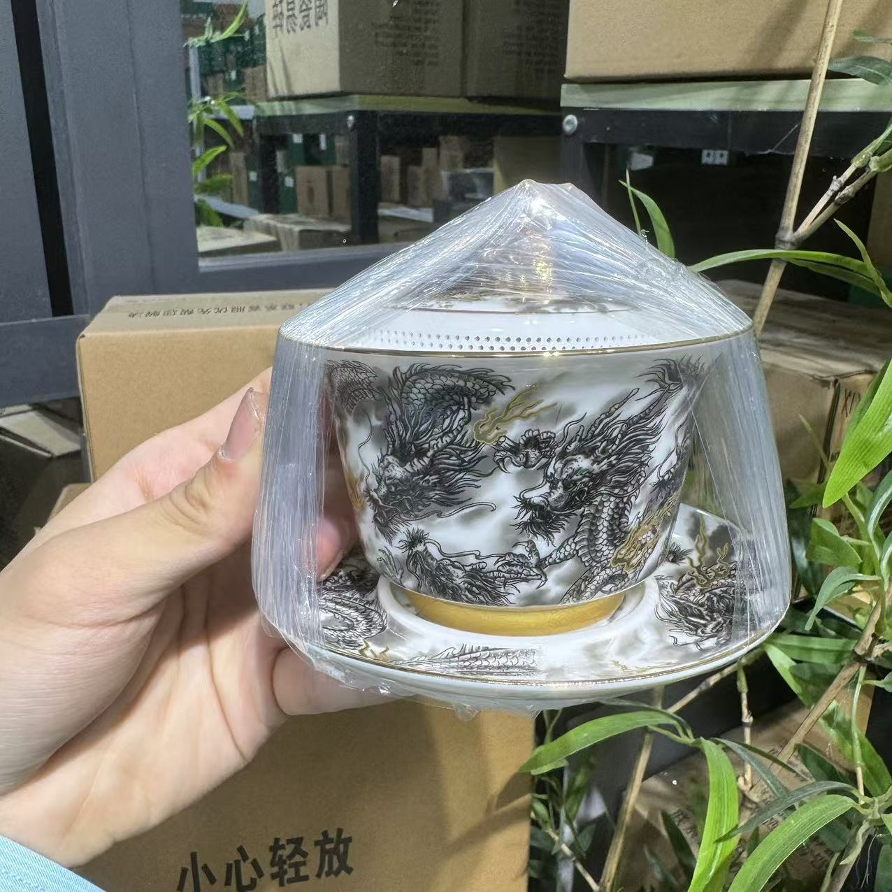 【中国邮政专属链接】虎头三才盖碗gp040