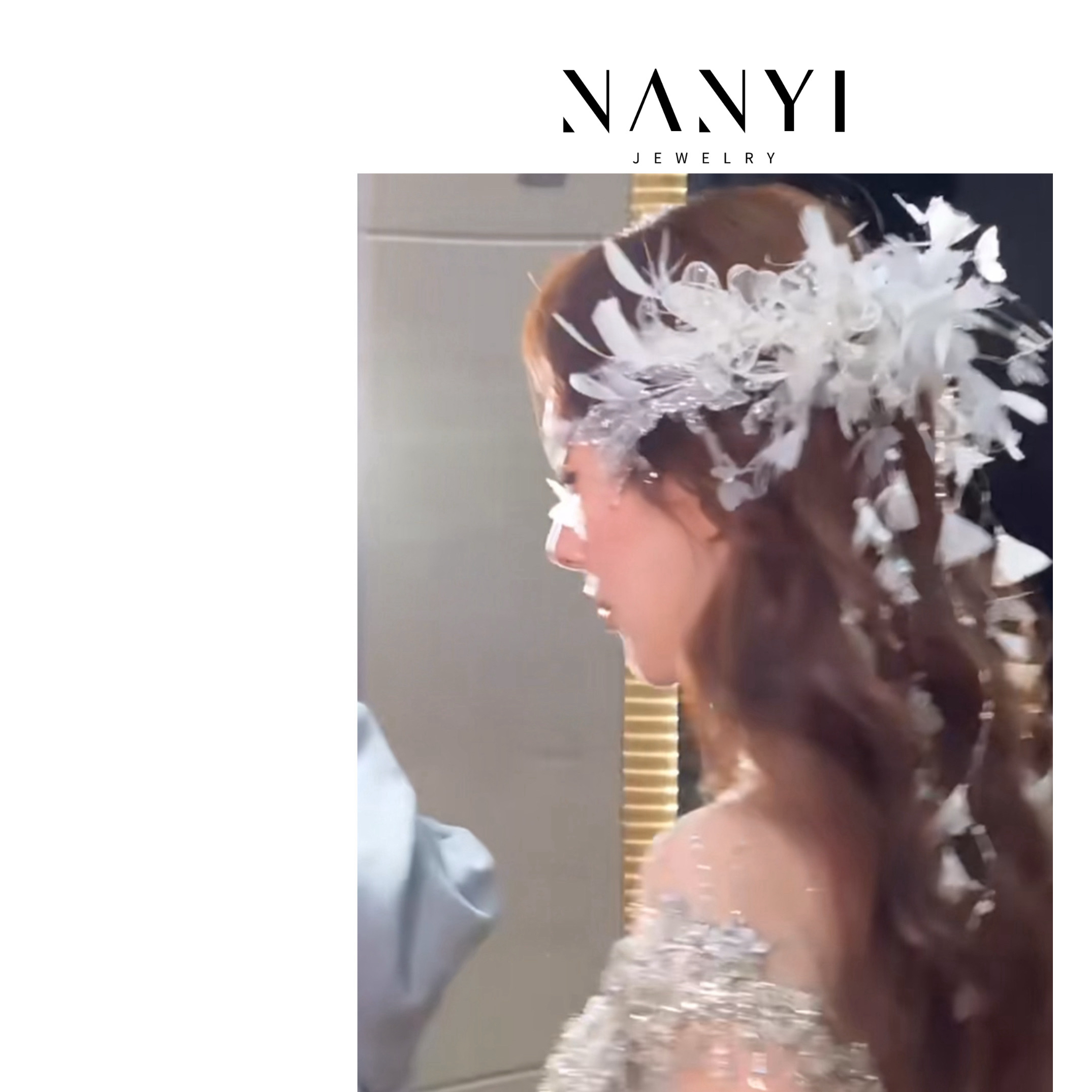 南一｜氛围感婚礼 蝴蝶羽毛后区