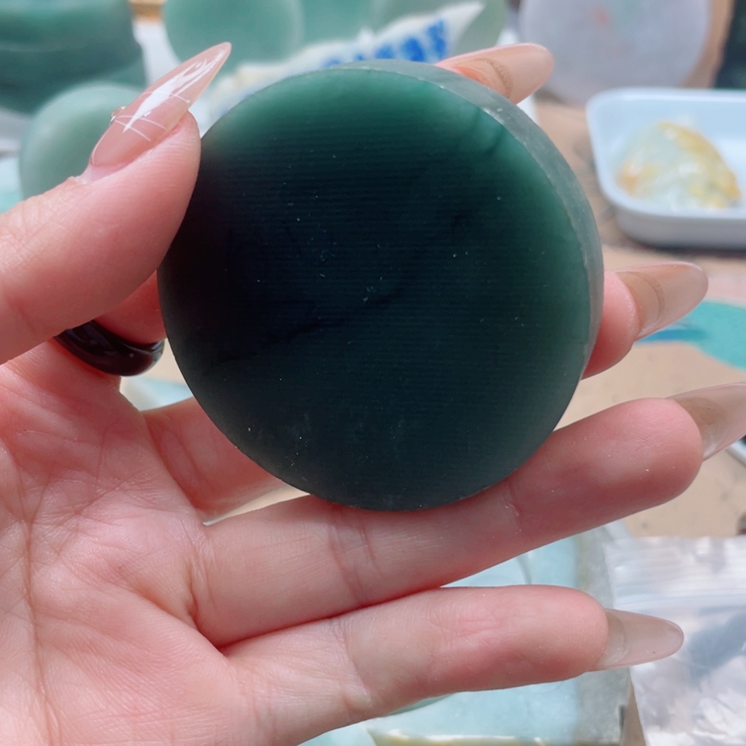 翡翠未镶嵌颈饰569……