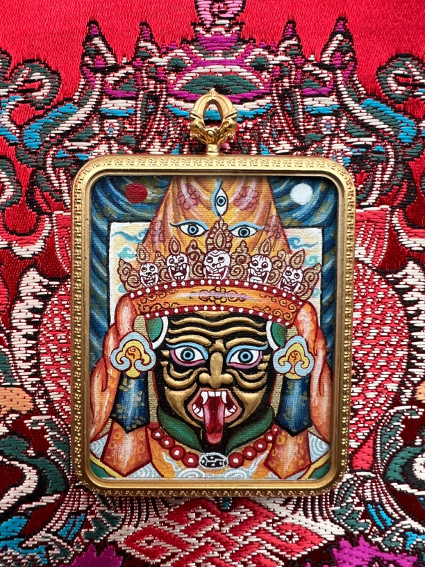 扎基拉姆，纯手绘纯手工唐卡