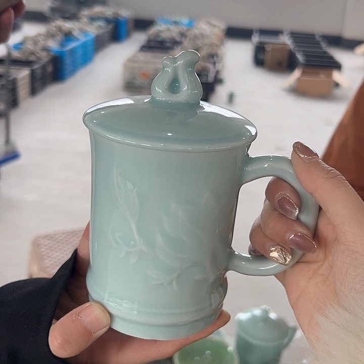 小米茶器龙泉青瓷