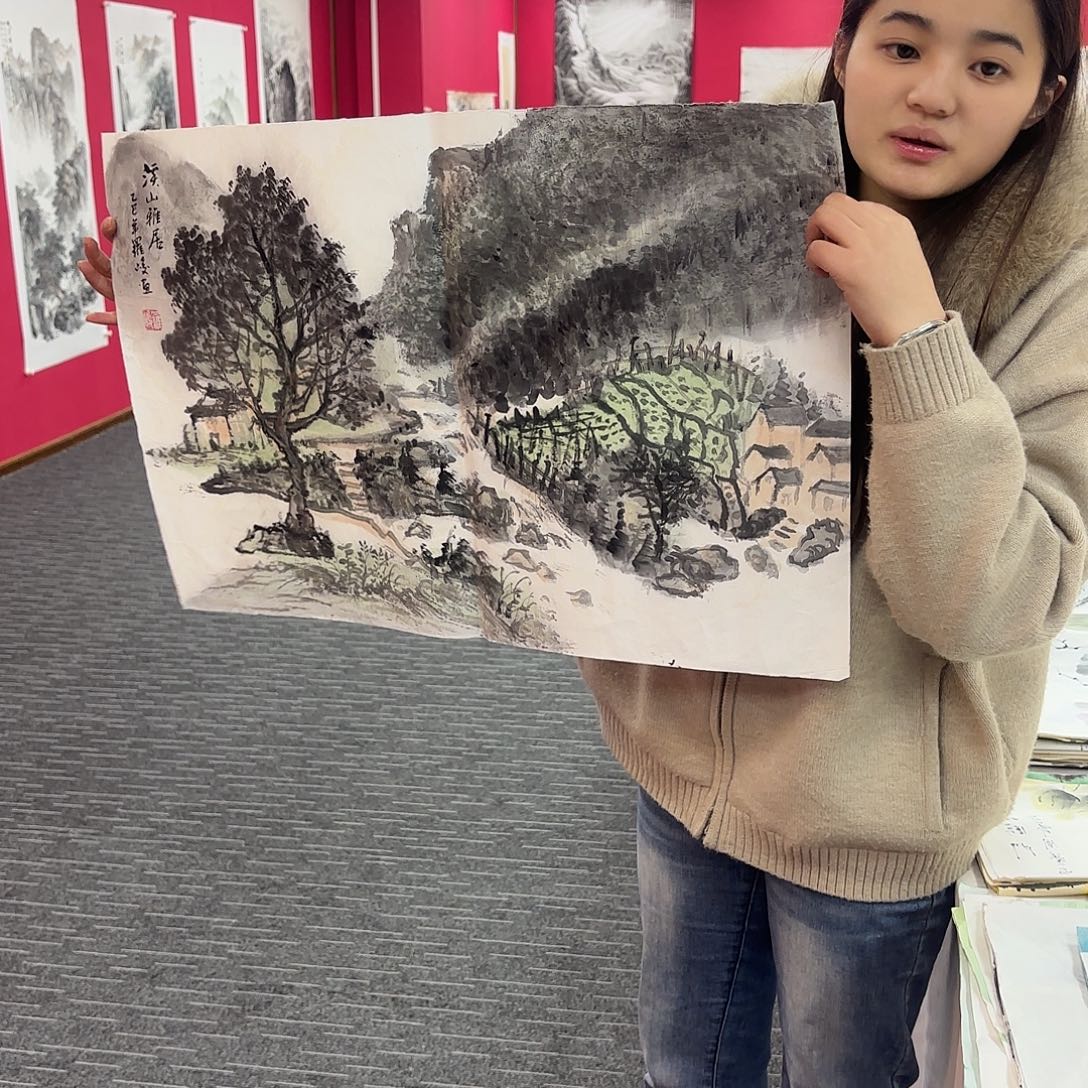 国画国画作品纯手绘