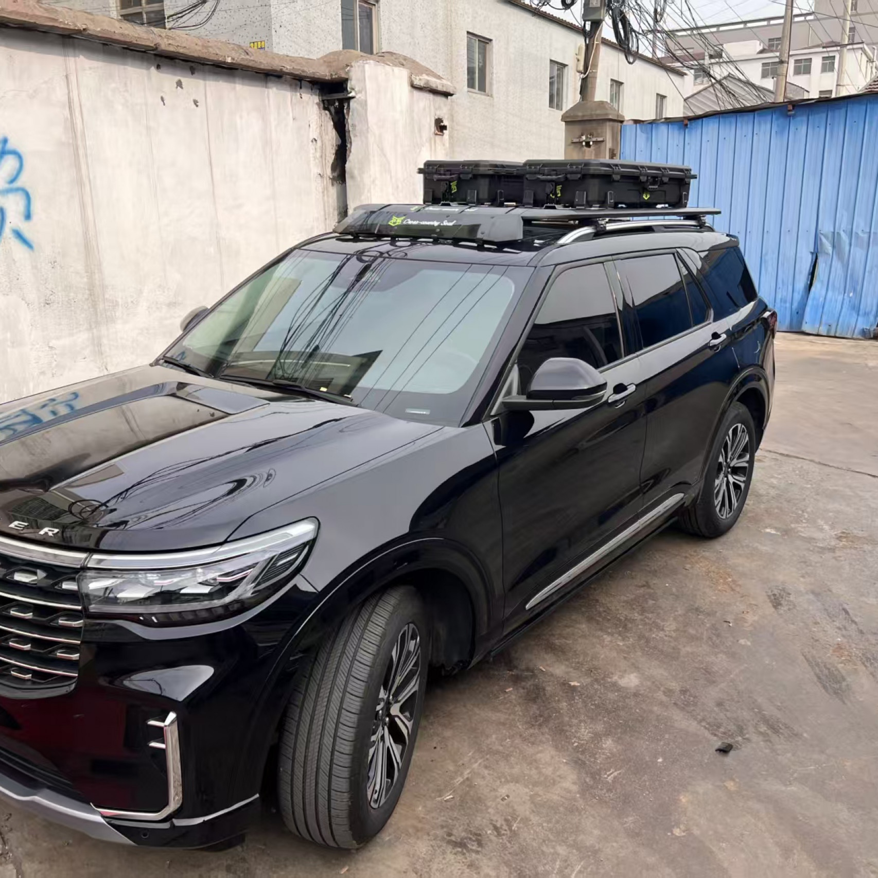 福特全系 探险者 锐界L 翼虎 领裕 撼路者 铝合金车顶平台