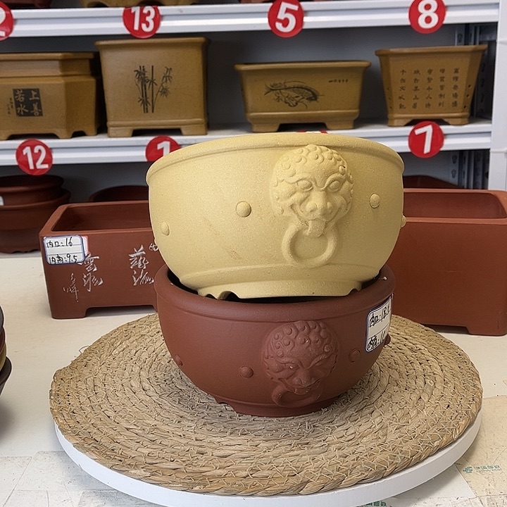 紫砂花盆紫砂艺术