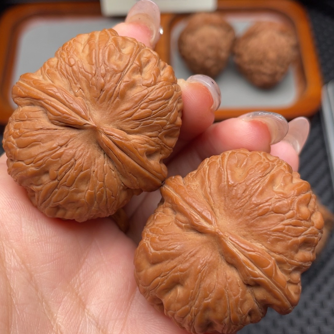 文玩核桃把件元宝全品