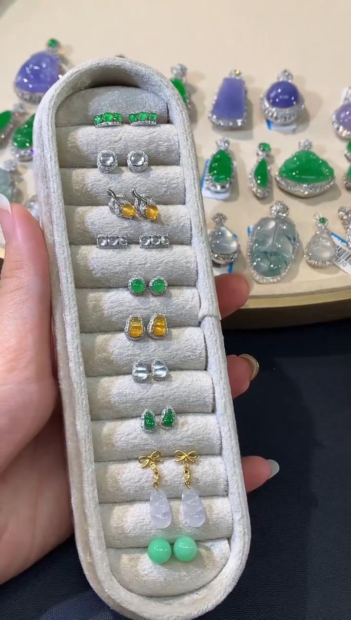 【彩虹盘】翡翠-18K金-多样性发一件-XY-QQ03|CXQ21