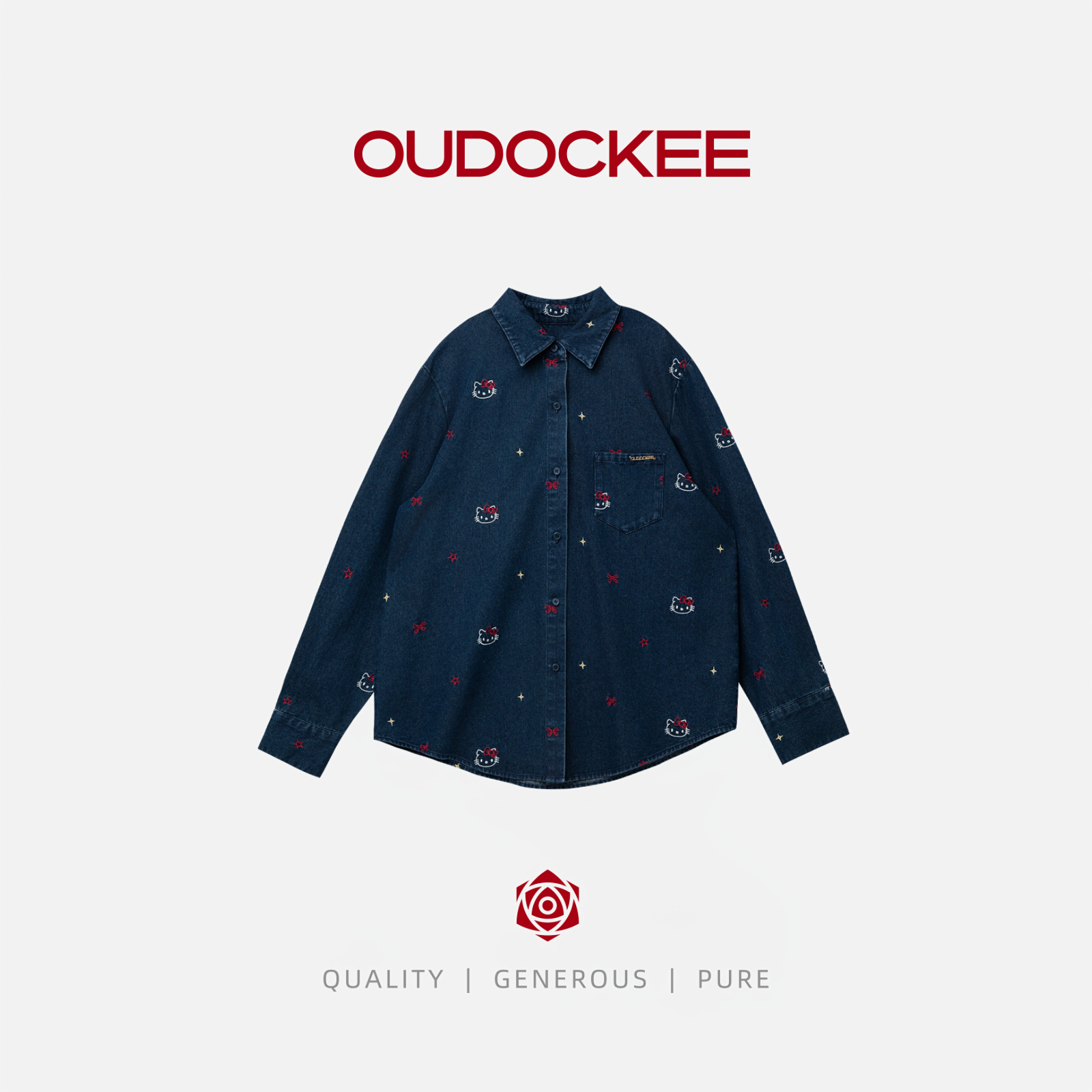 OUDOCKEE 鸥鸥【盲盒】KT猫+老张 组合 盲盒 788-746-