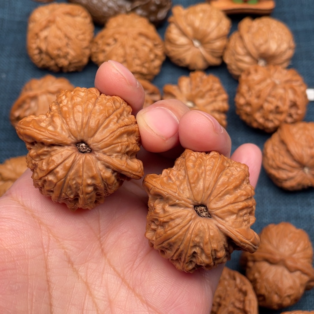 有***e把件文玩核桃41毕业血麒麟全品