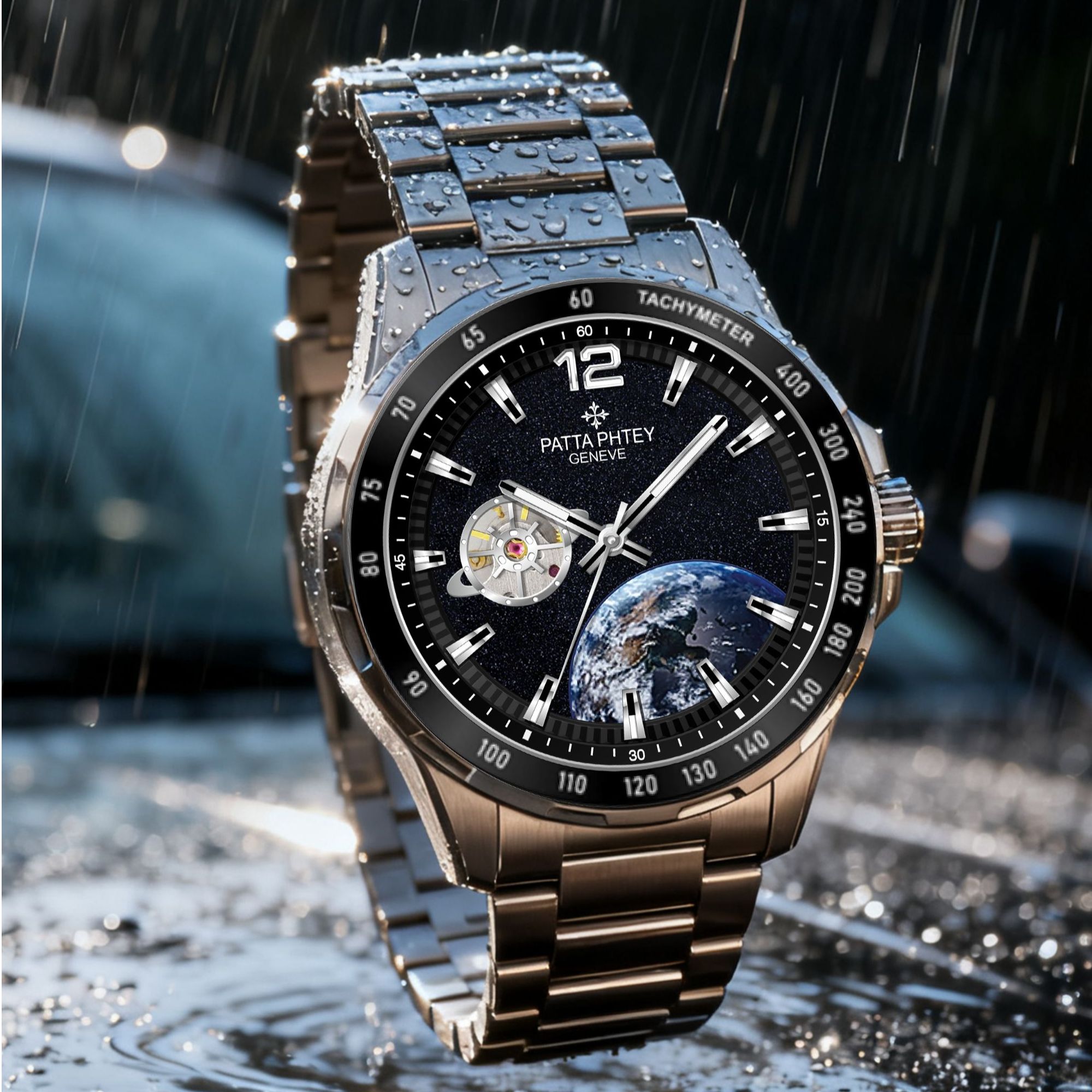 全新未使用 探月者系列// 高奢时尚自动机械腕表赠表带zz