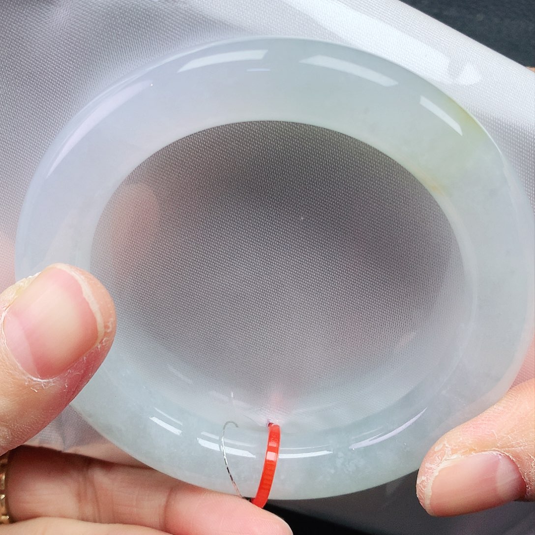 翡翠手镯未镶嵌55胖