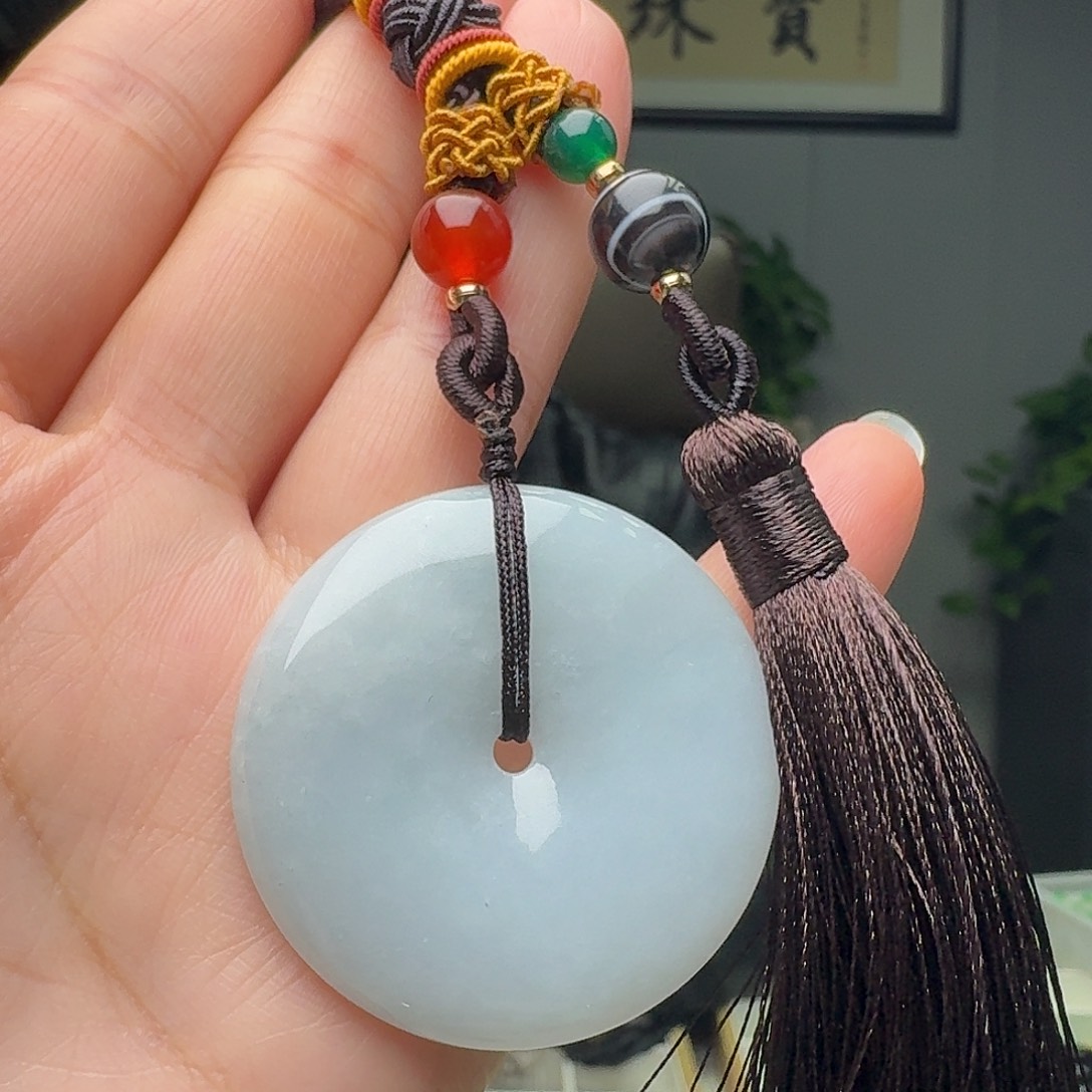 翡翠未镶嵌挂件多样性发货其一