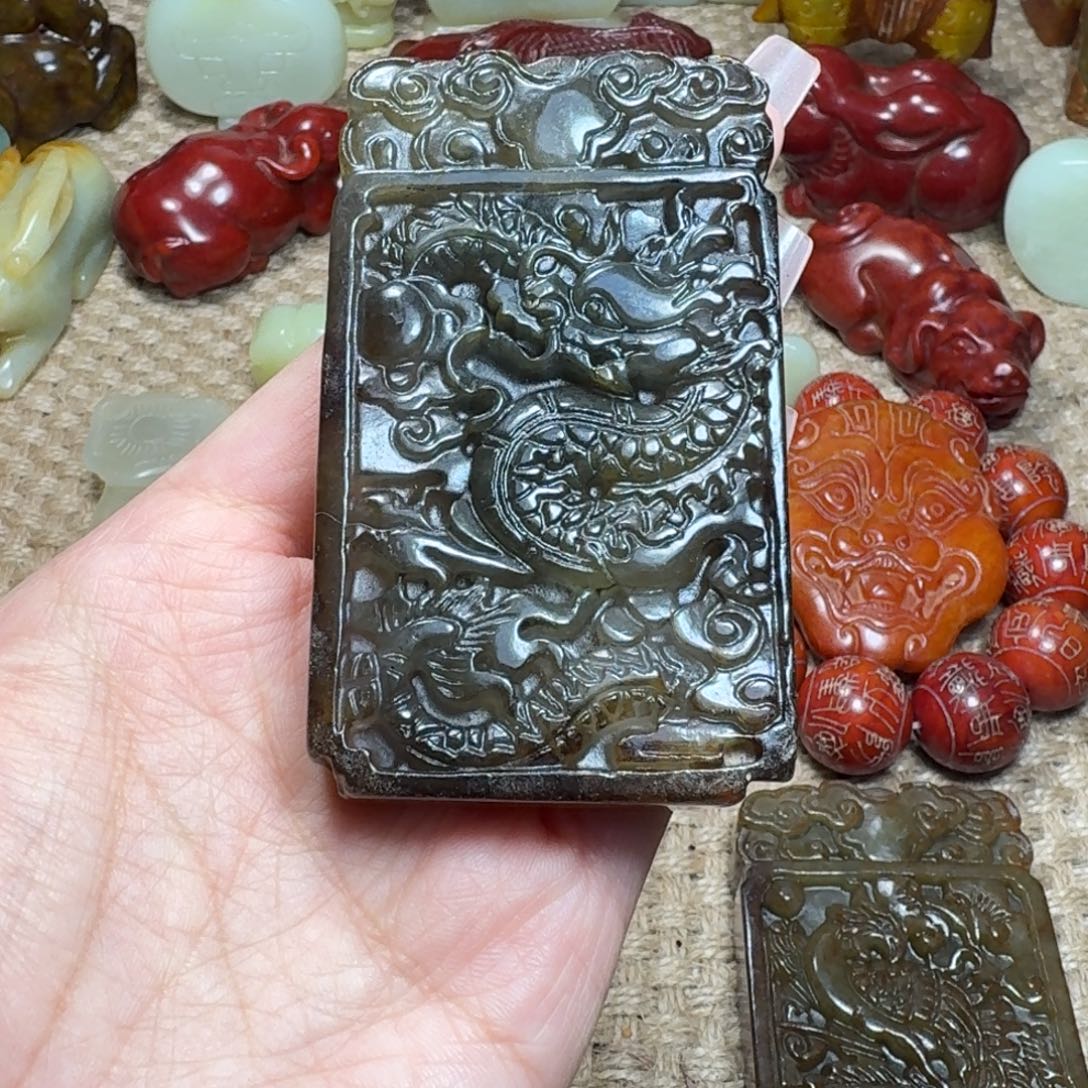 吊坠白玉菩提挂件