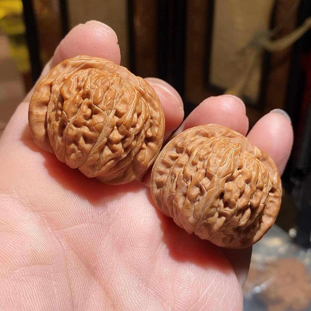 文玩核桃把件38汉高楼全品