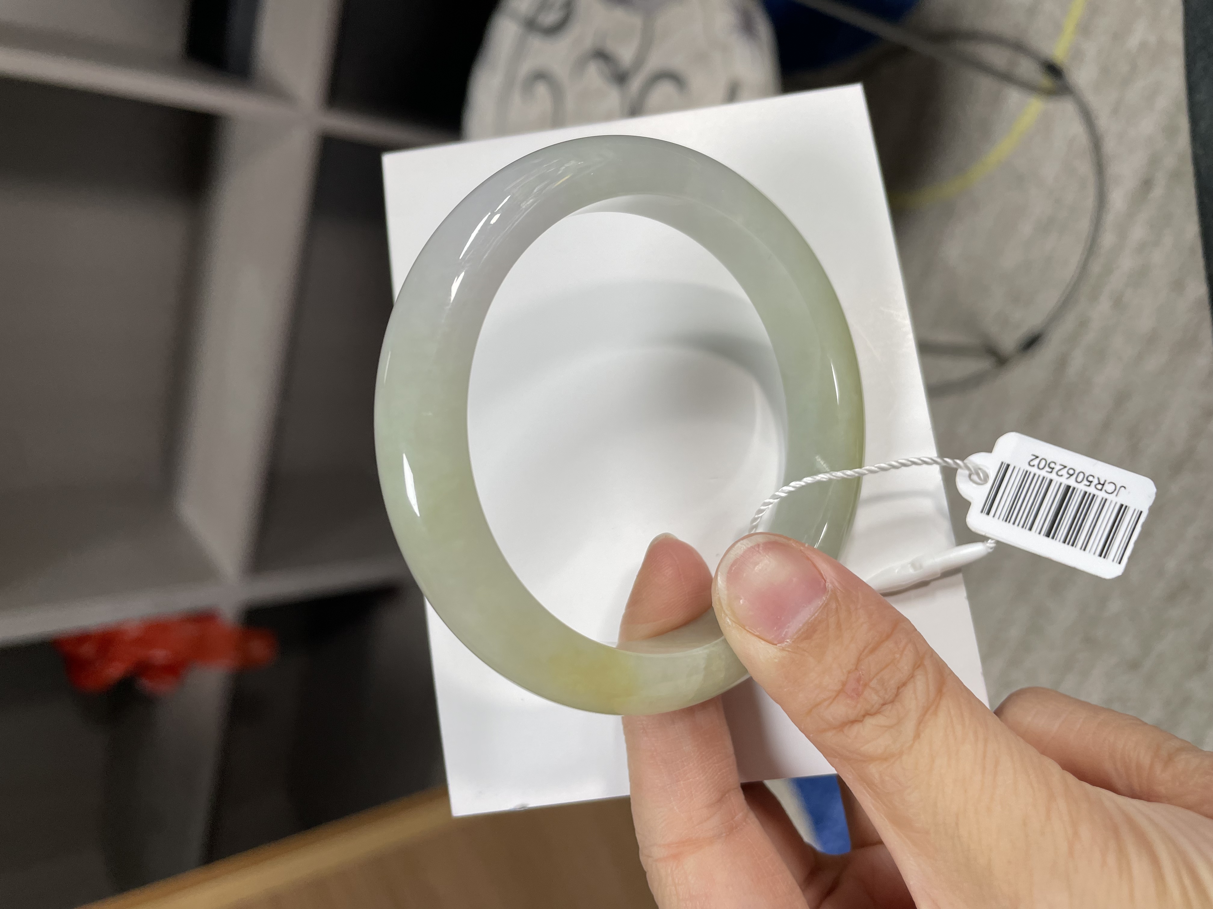 翡翠手镯 珠姐姐