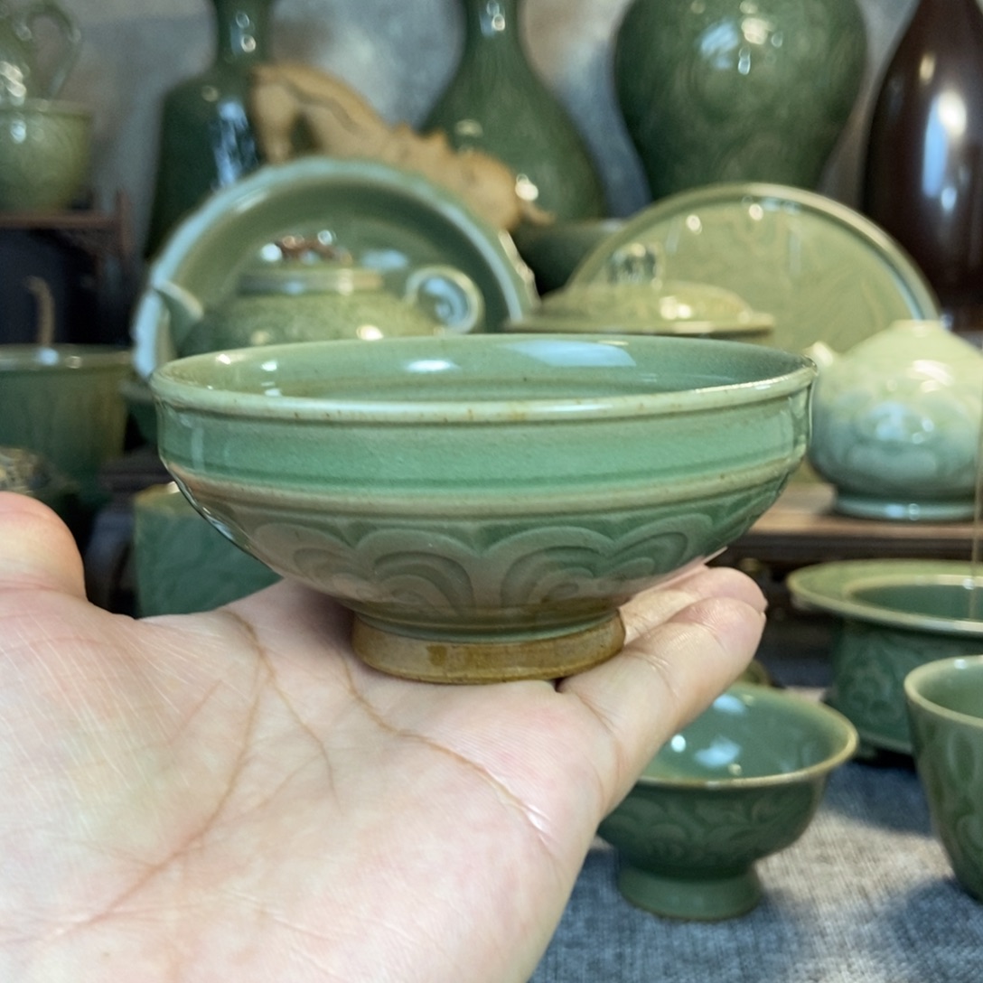 耀州窑福利款手工主人杯