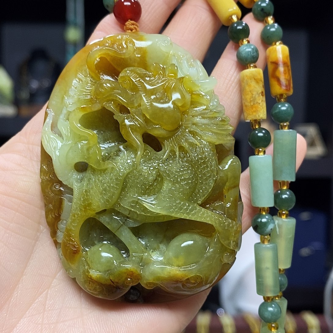 岫玉挂件吊坠未镶嵌