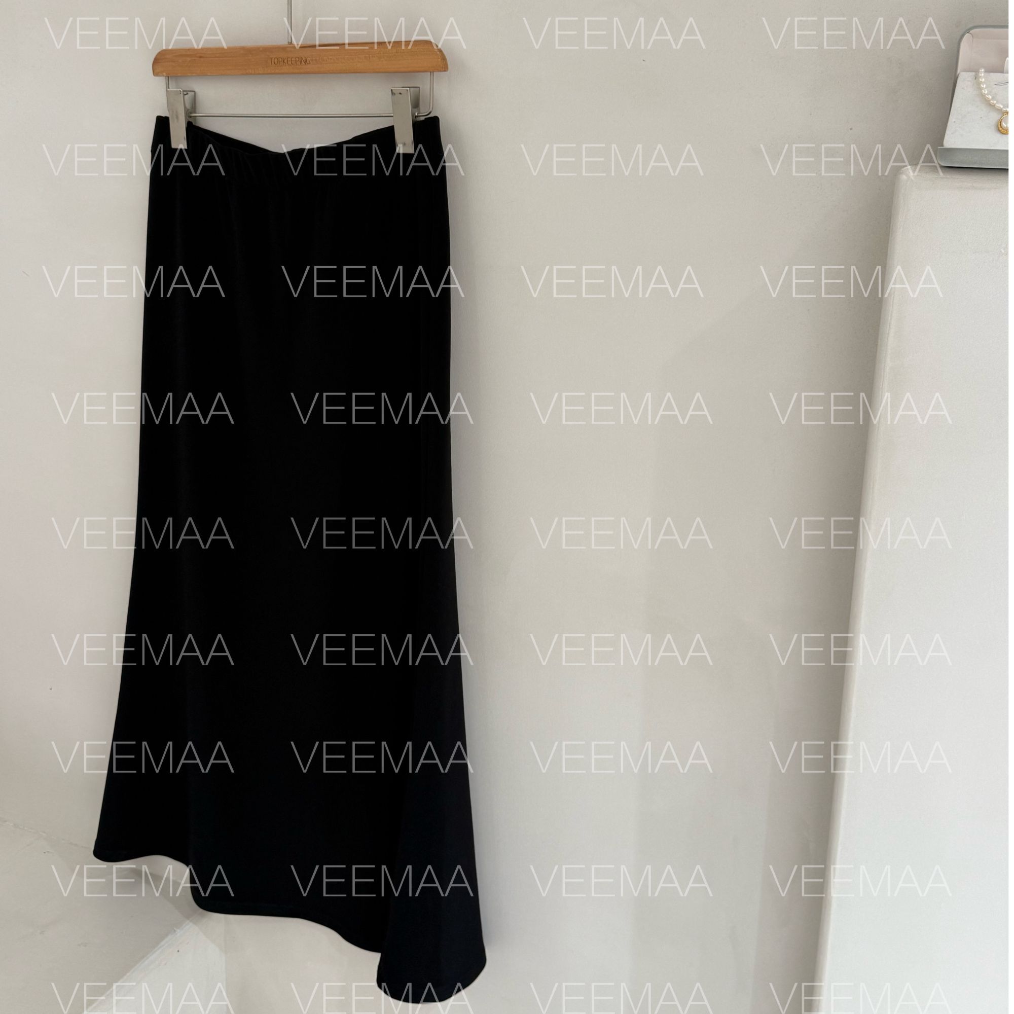 【Veemaa】浪漫 经典黑色半裙