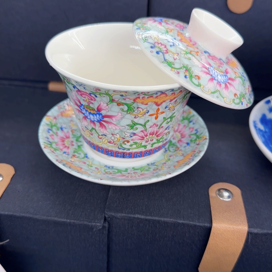 这些盖碗真好看！！！