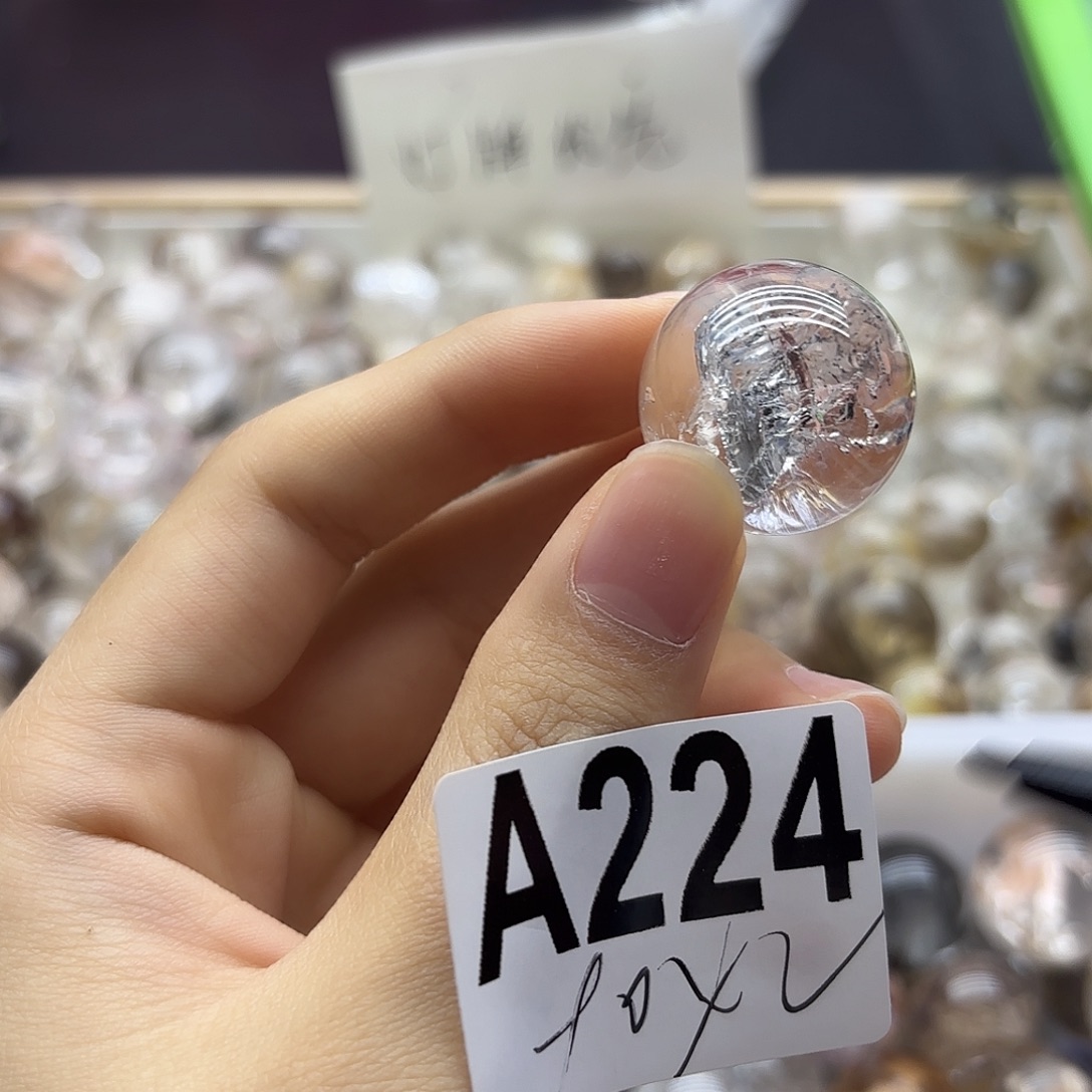 O***j水晶珠宝半成品未镶嵌224