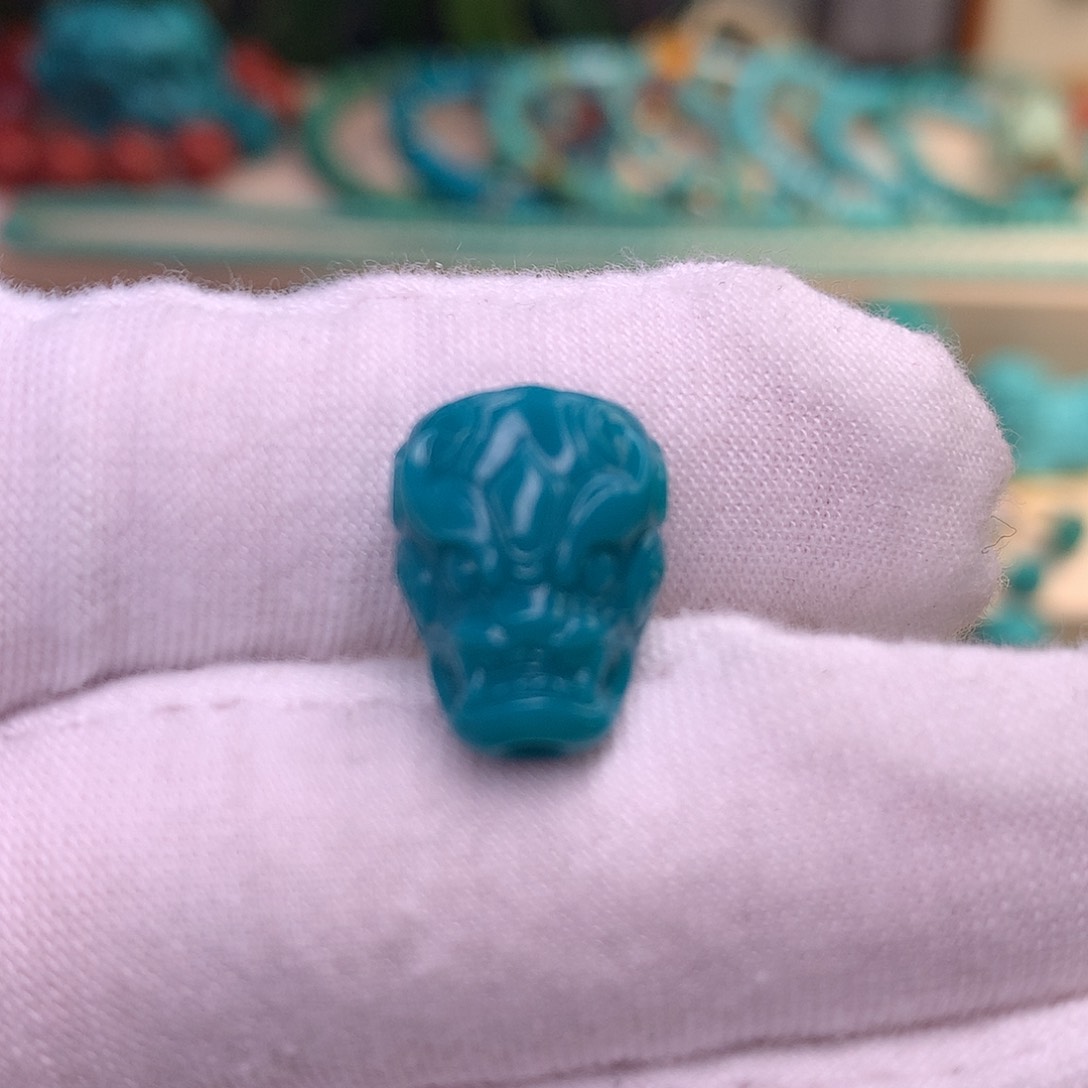 绿松石珠宝半成品未镶嵌