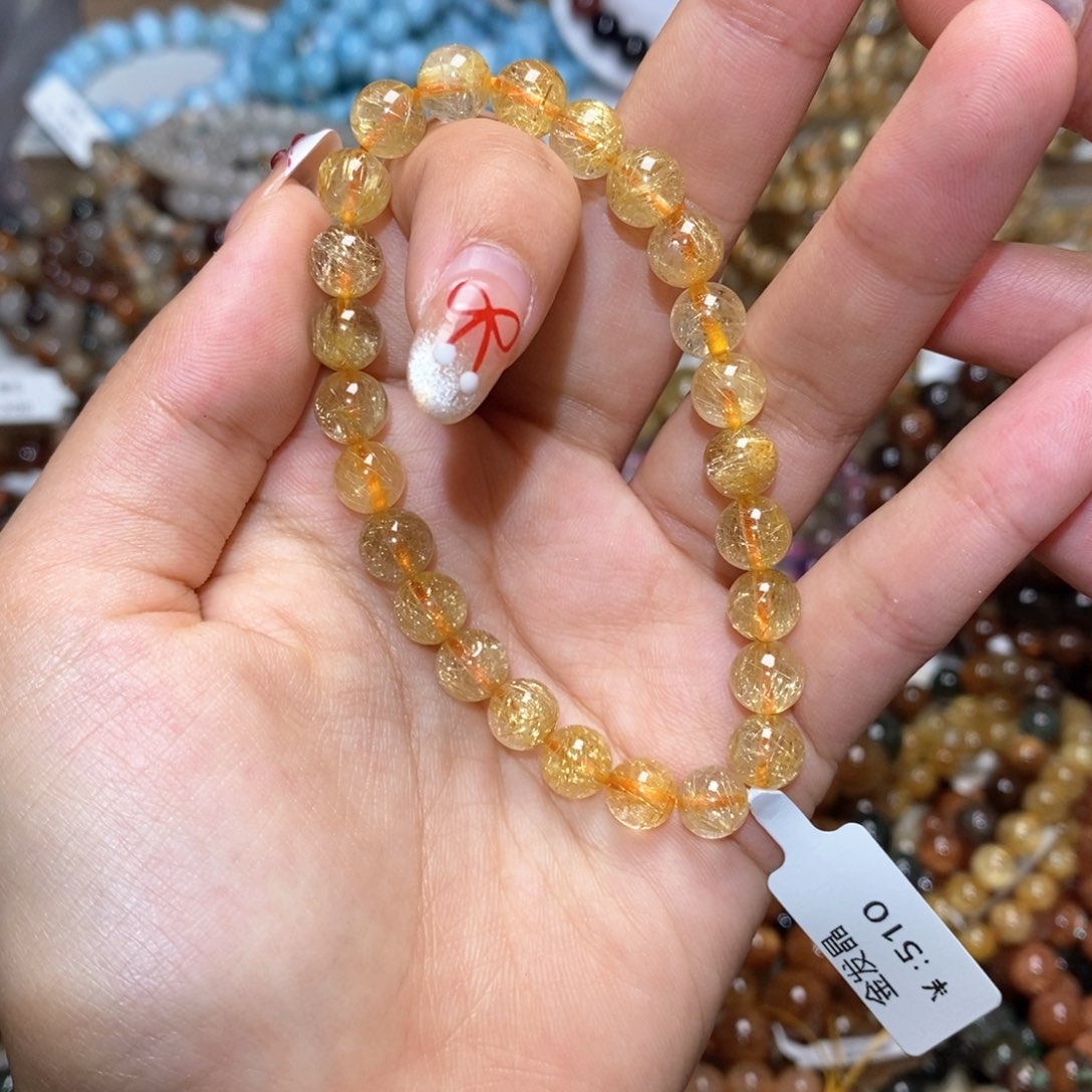 水晶手链未镶嵌手链