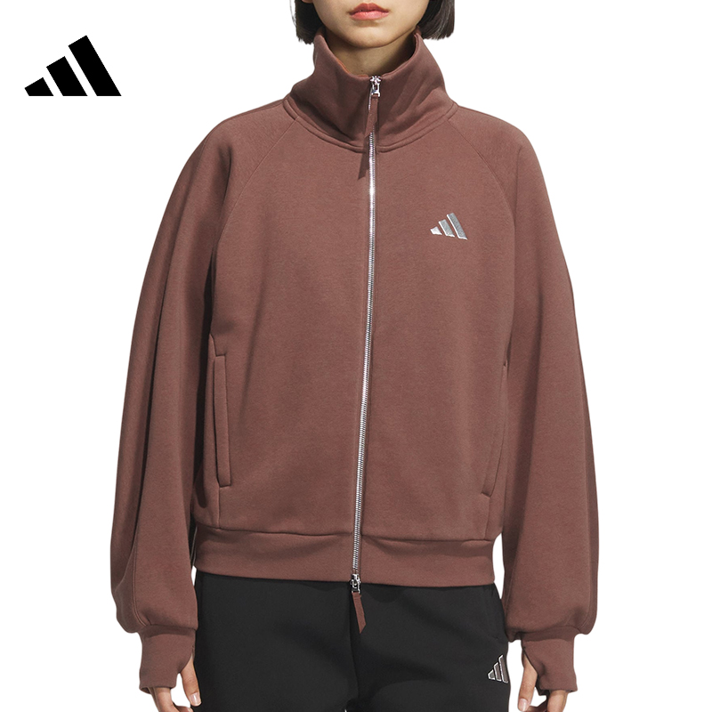 adidas阿迪达斯【吾】女子运动休闲夹克外套KC0048