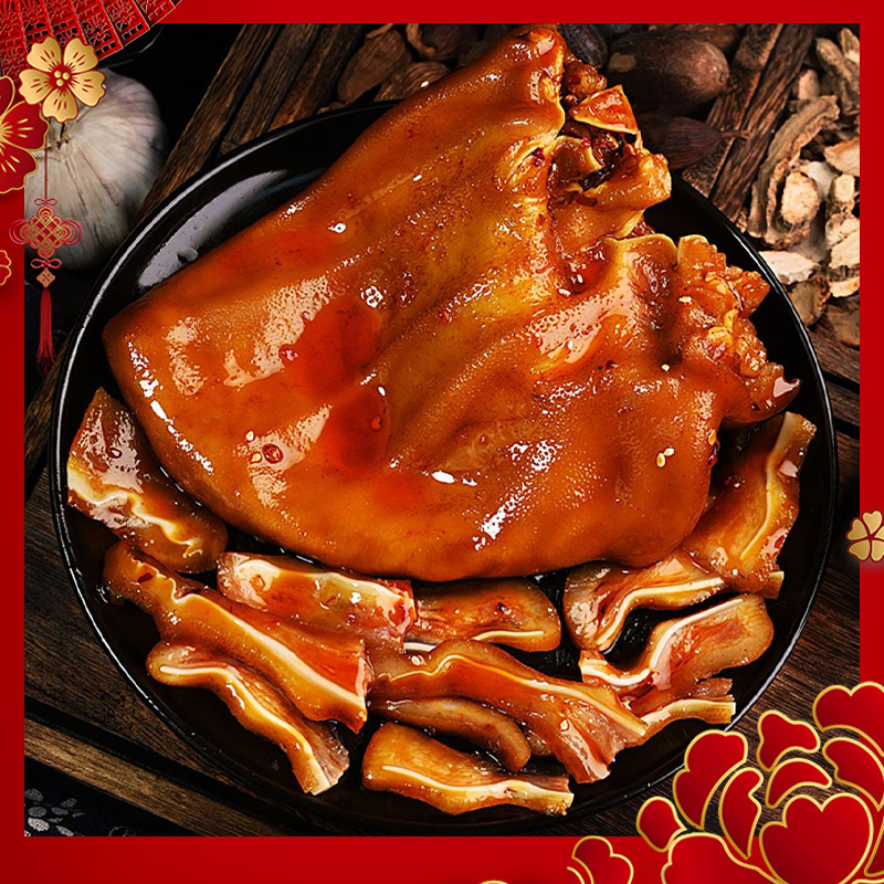 【御卤滋】单只220g*2只猪耳朵开袋即食，，