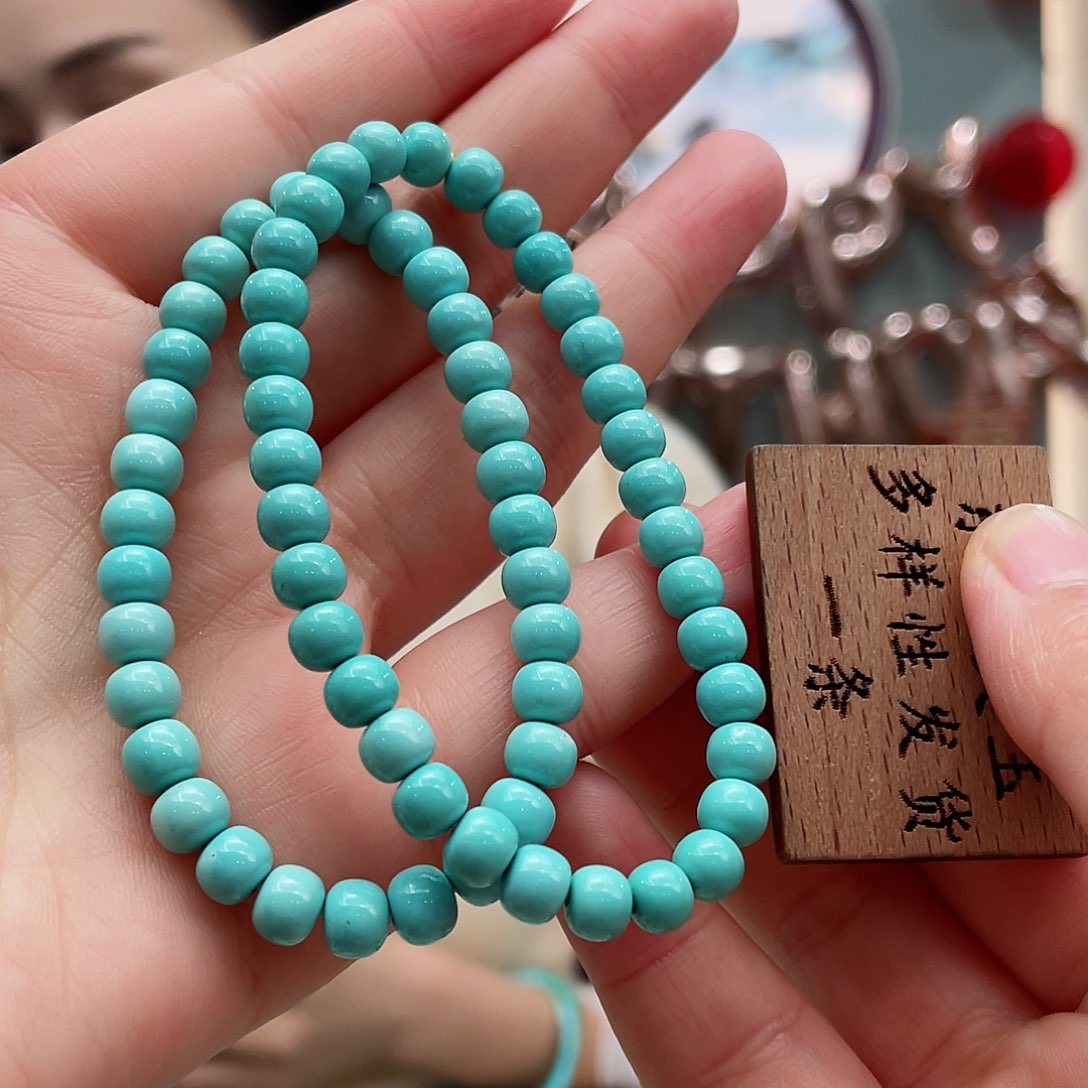 绿松石手串未镶嵌