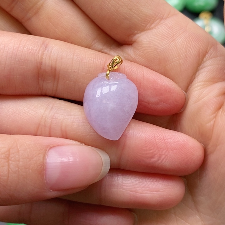 翡翠颈饰未镶嵌吊坠