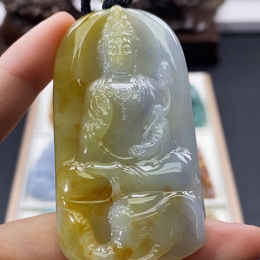 翡翠未镶嵌颈饰缅甸翡翠a货